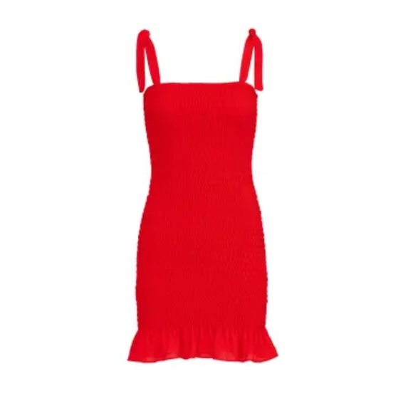 REVOLVE krisa Smocked Tank Mini Dress - Picture 4 of 5